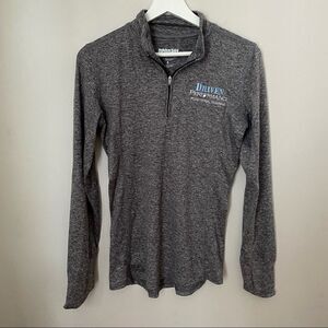 Pennant Sportswear Quarter Zip Athletic Wear Gray